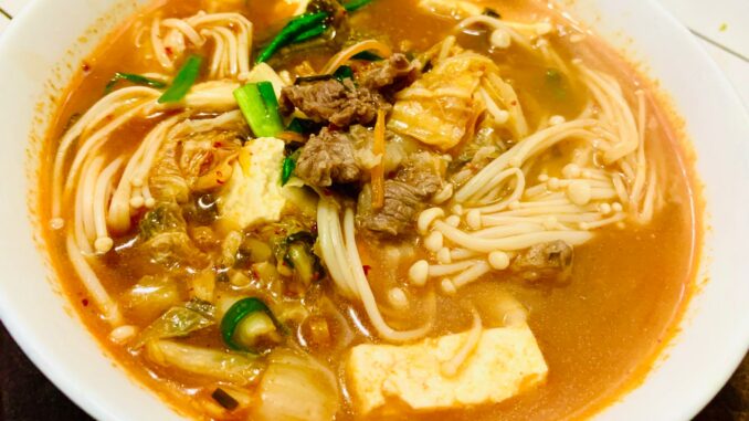 canh-kim-chi-thit-bo Cách nấu canh kim chi thịt bò